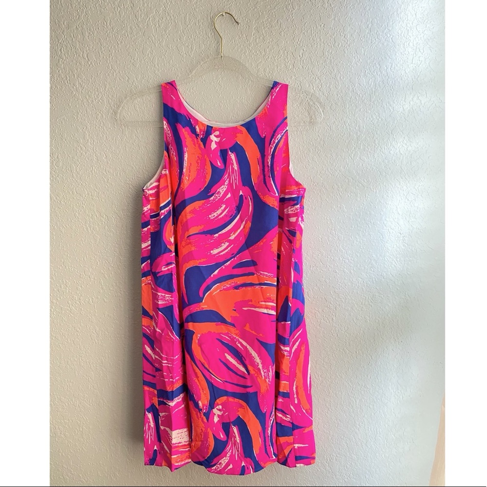 Lilly Pulitzer Jackie Silk Shift Dress sz Small